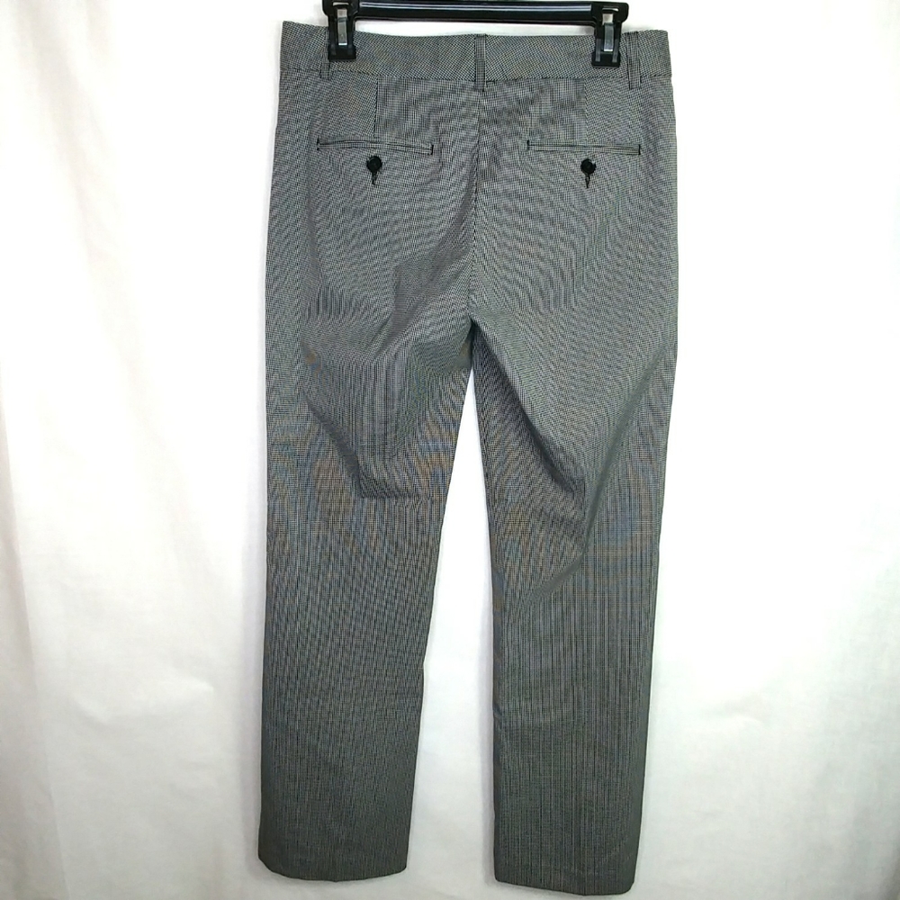 Express Editor Check Print Dress Pants Size 4r - image 2